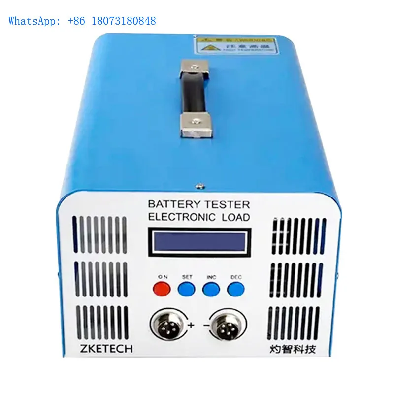 Тестер емкости аккумулятора вход 110 В/220 В ZKETECH EBC-A40L 5 40 А высокая мощность тока для