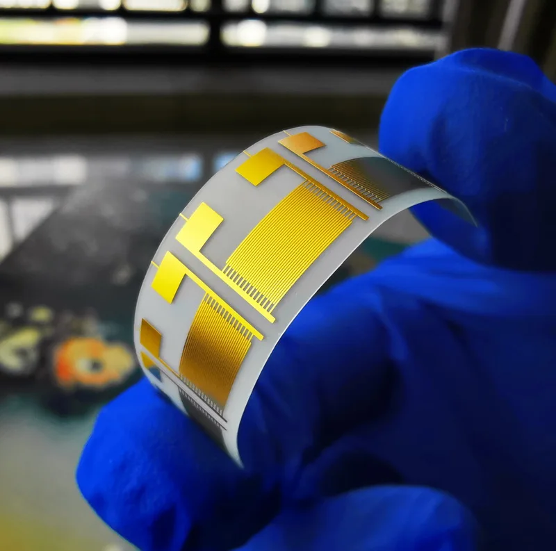 

50um Flexible Interdigital Electrode PET Capacitance Array Humidity Biomedical Intelligent Wearable Sensor IDE