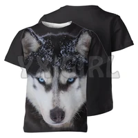 2022 summer fashion men t shirt husky 3d all over printed t shirts funny dog tee tops shirts unisex tshirt