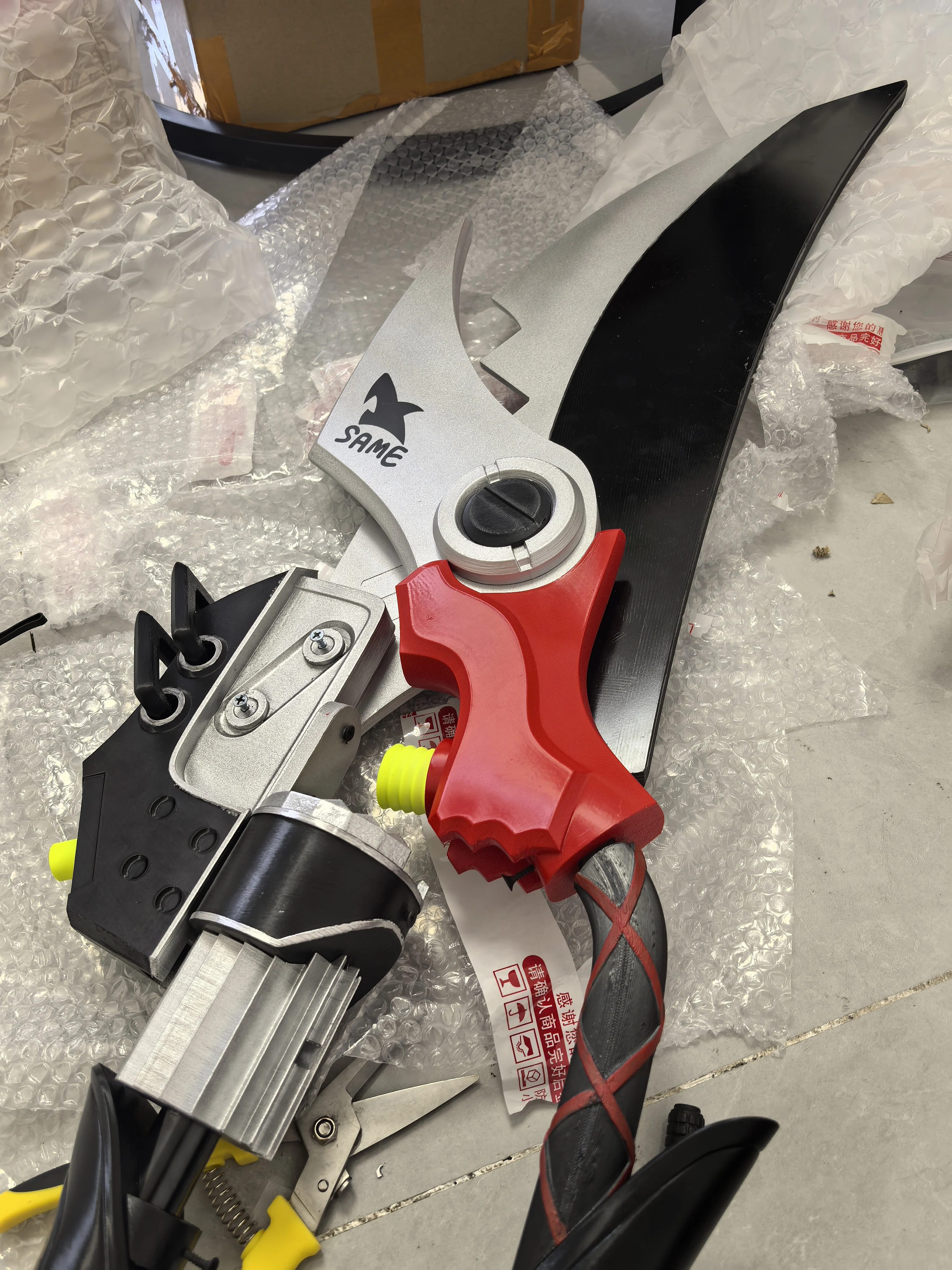 Эллен Джо оружие зенеф зона нуль Косплей Акула ножницы 180 см реквизит аниме