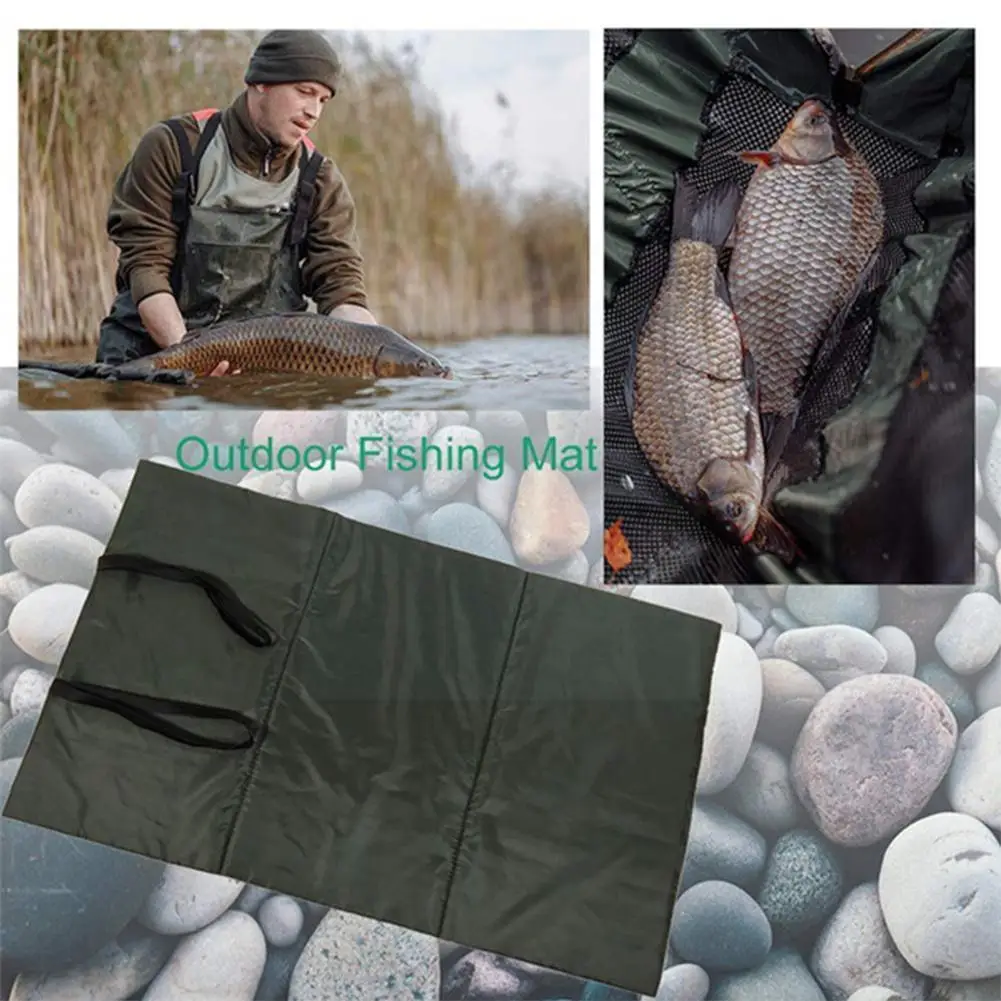 

Fishing Unhooking Pad Foldable Carp Fish Landing Mat Tool Mat The Coarse Foam Camping Tackle Not Hurt Fish Do Outdoor Padde J2b4