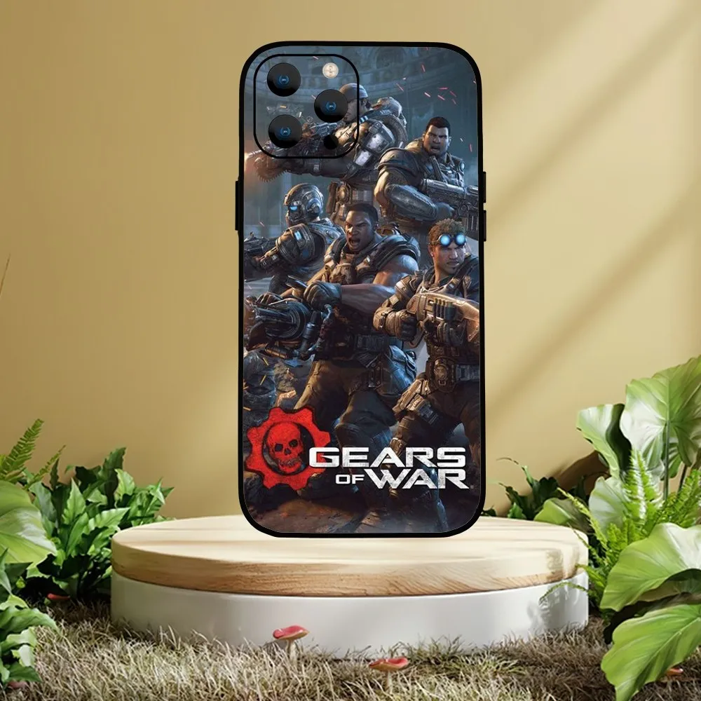 Чехол для телефона Game G-Gears Of-Wars iPhone Mini 11 12 13 14 15 Pro XS Max X Plus SE XR