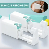 1pc 316l surgical steel ear stud disposable sterile piercing stud with safe ball buckle set piercing gun body piercing jewelry