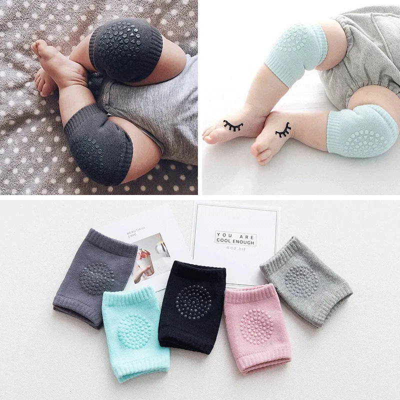 Baby Knee Pads Crawling Safety Kids Crawling Elbow Cushion Baby leg warmers Infant Anti-Slip Knee gaiters Protector for children