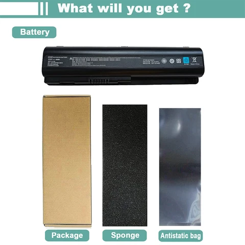 EV06 484170-001 Замена аккумулятора для ноутбука HP G60 G61 G70 G71 Pavilion DV4-1000 DV5-1000 DV5-3000 DV6-1000 DV6-2000 Compaq Presario CQ40 CQ60 CQ61 Series ноутбук 10,8 В