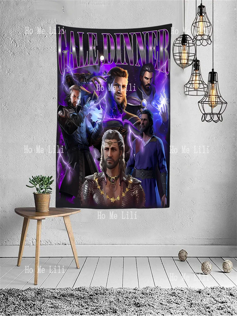 Gale Dinner Baldurs Gate Girl Adventure Awaits Bg3 Shadowheart гобелен настенный для спальни гостиной