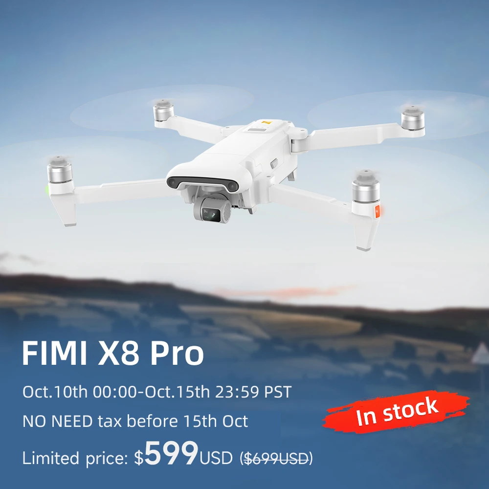 

Квадрокоптер FIMI X8 Pro с камерой 15 км, Радиоуправляемый