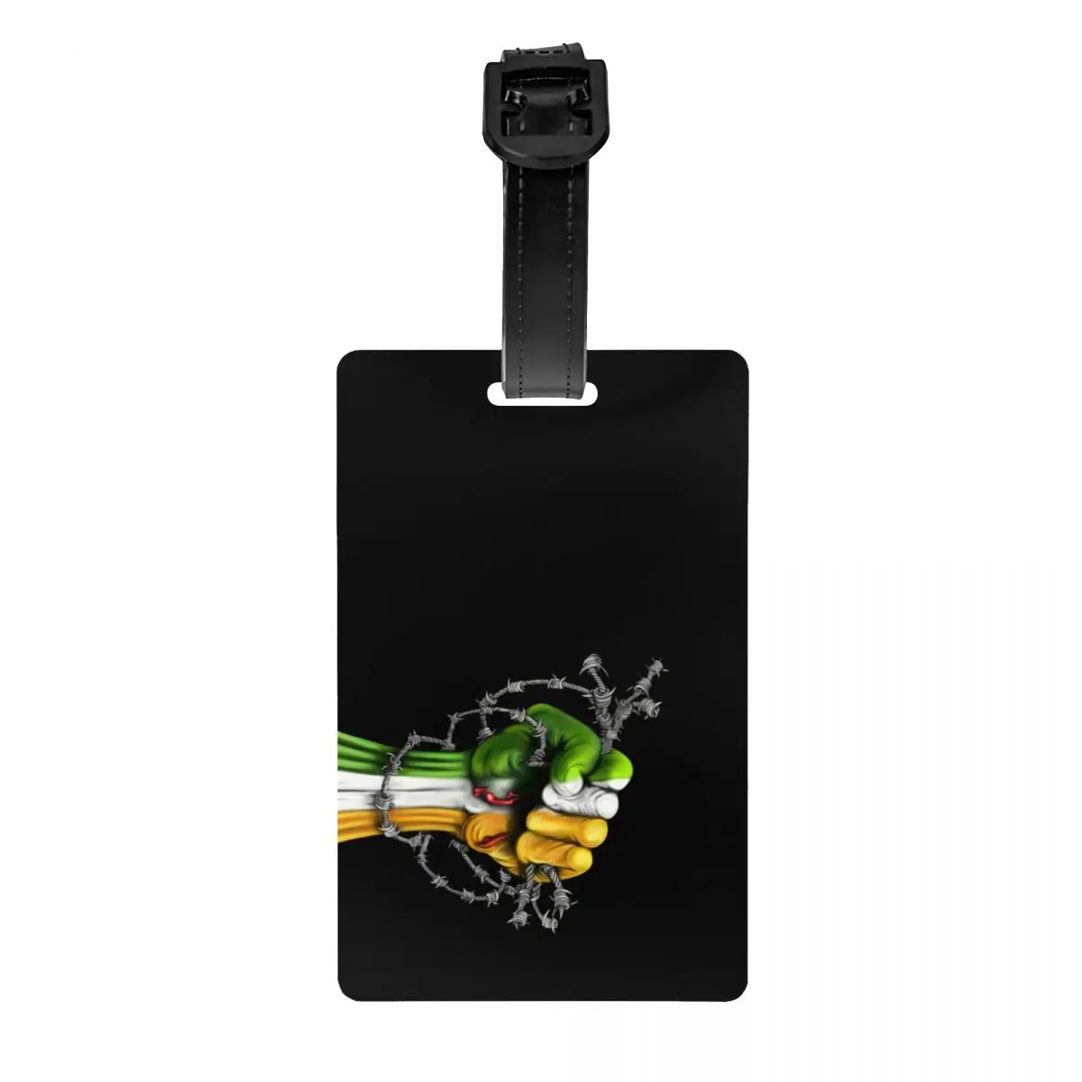 

Пользовательский ирландский флаг, бирка для багажа с защитой конфиденциальности, ирландские патриотические бирки для багажа, этикетки для дорожных сумок, чемодан