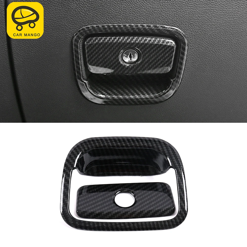 

CarManGo автомобильное украшение для хранения перчаток ручка отделка крышка наклейка Рамка аксессуары для Jeep Grand Cherokee 2017-2020