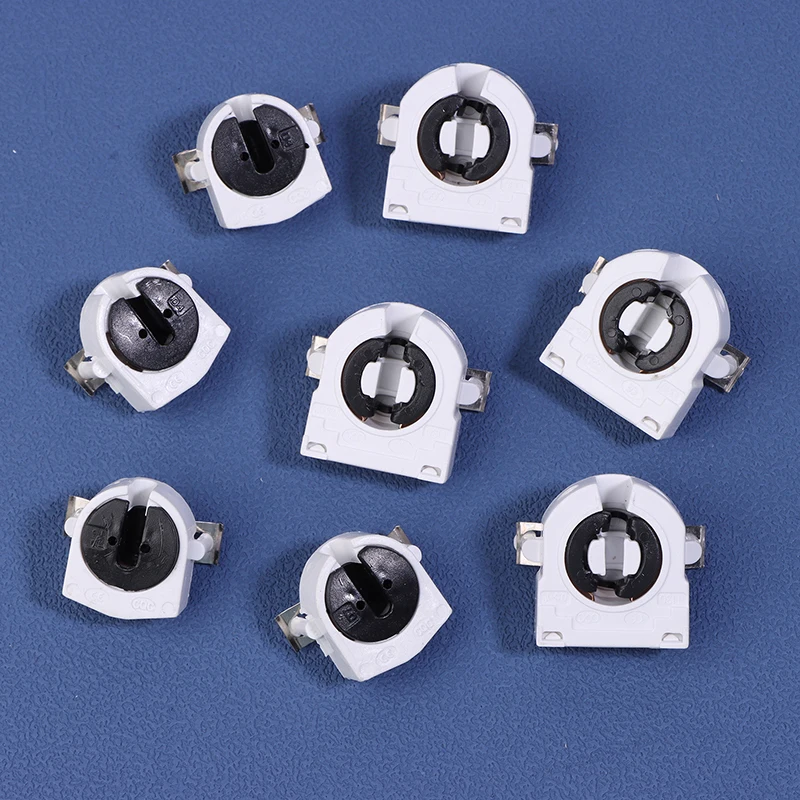 5 шт. T5 T8 держатель люминесцентной лампы G5 G13 цоколь нешунтированный термостойкий