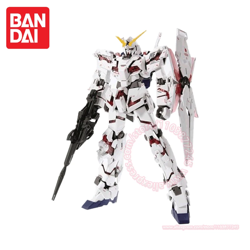 BANDAI MG Gundam Unicorn Ver Ka Модель Ручной подарок на день рождения Детская игрушка