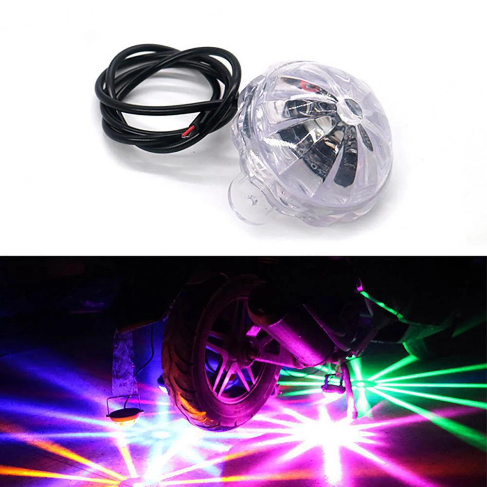 

LED Colorful Chassis Light Waterproof Motorcycle LED Underglow Light Colorful Lights Rear Tail Lights Motorcycle Decorative Lamp