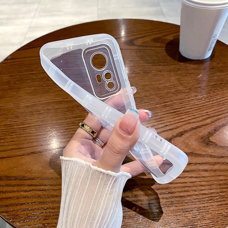 Противоударный прозрачный мягкий чехол с подушкой безопасности для Xiaomi 11/12 12Pro Mi