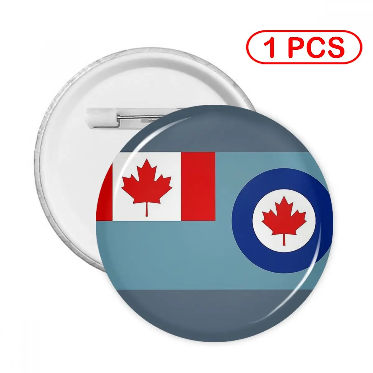 

Мягкая булавка в виде флага Канады, брошь на одежду, креативные булавки, украшение, Женский лацкан в Королевском канадском стиле ВВС
