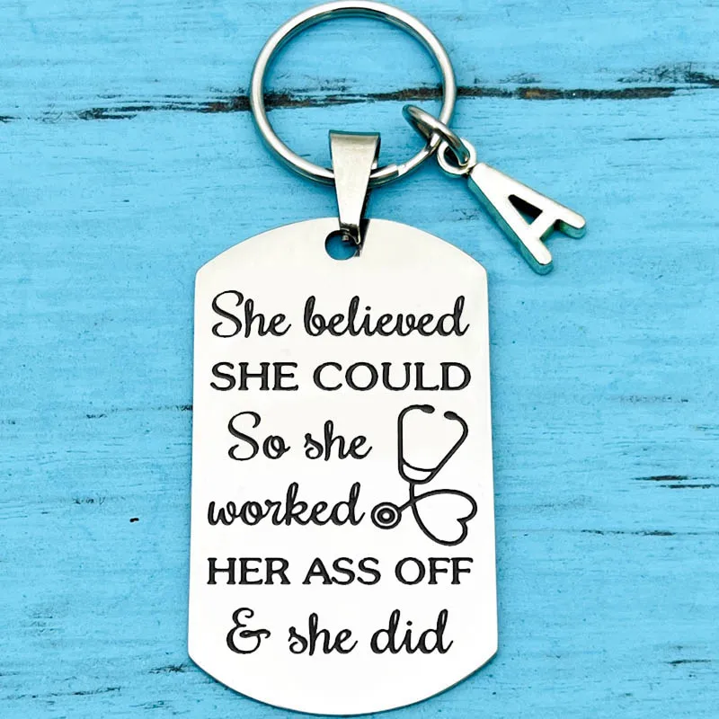 Подарки с брелоком для нянь с благодарностью за работу медсестре врачам-практикам студентам медицинского училища выпускникам день рождения рождество день медсестры.