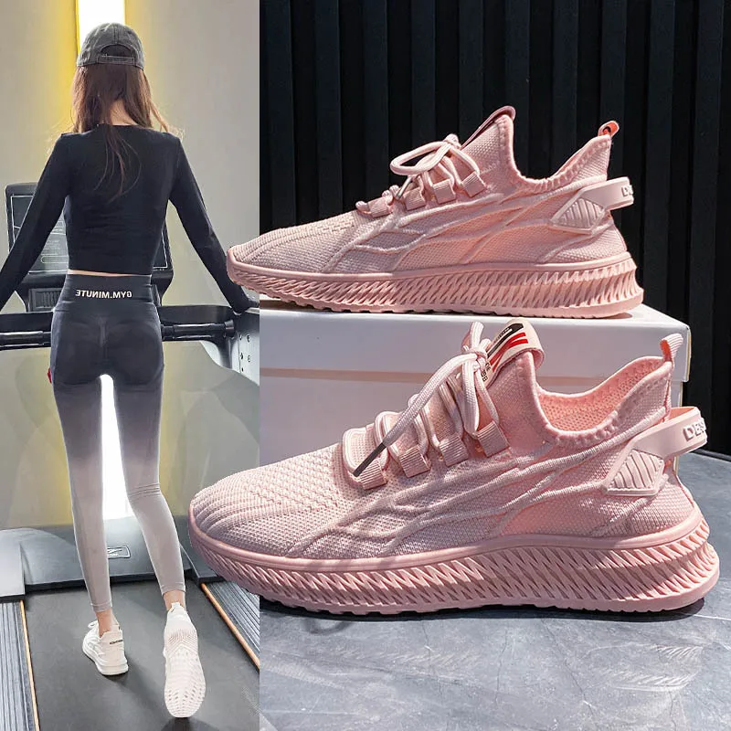 

Breathable Shoes for Women 2023 Sneakers Korean Sports Shoe Casual Sneaker Zapatillas De Mujer Zapatos Platform Sapato Feminino