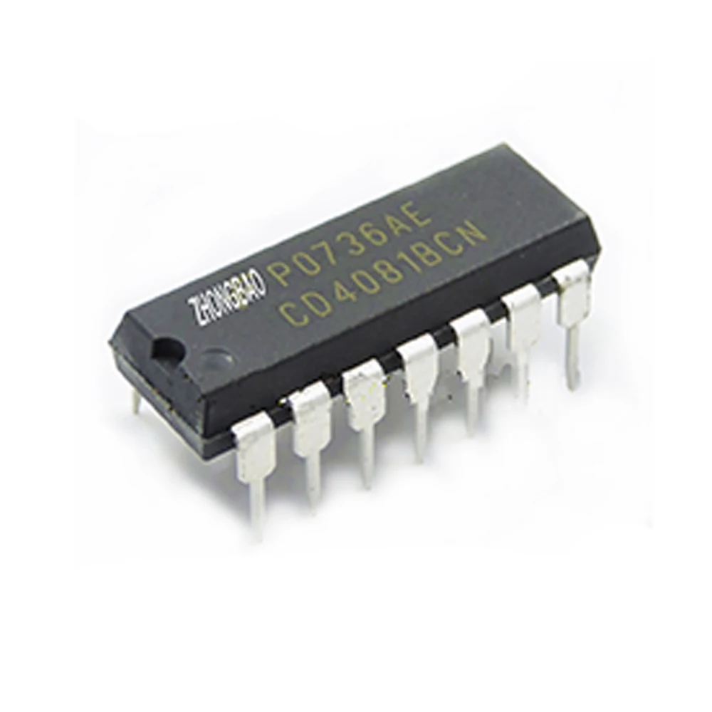 

(10PCS) CD4081BCN IC 2-IN AND GATE QUAD 4081 CD4081