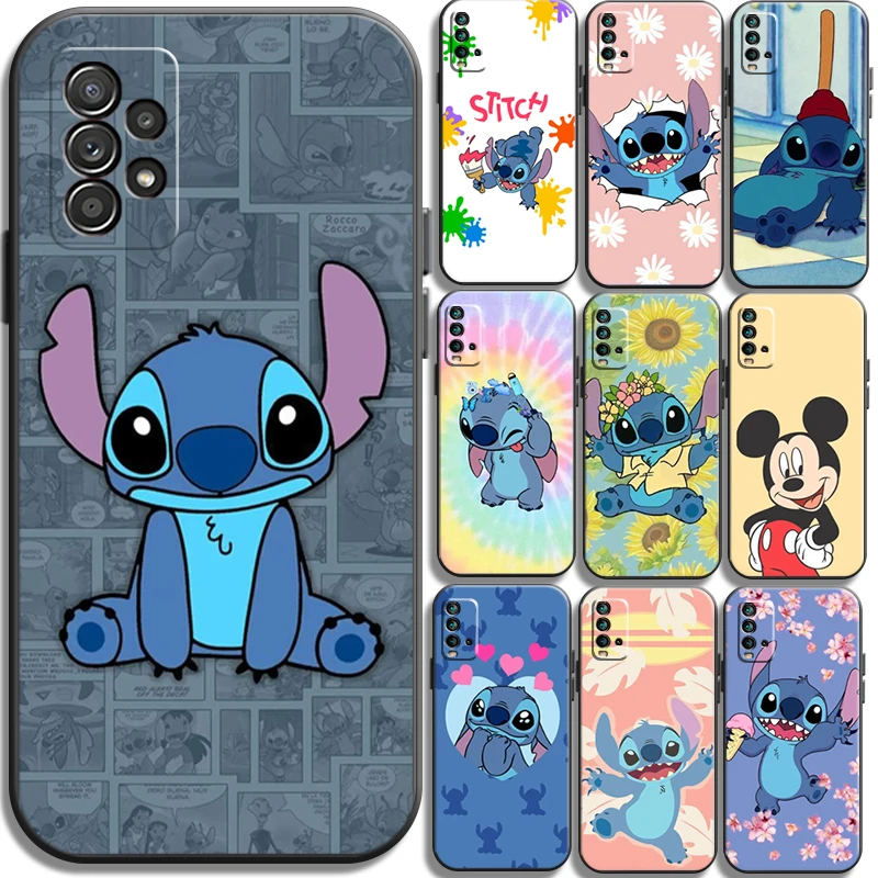 

Disney Stitch MIQI Phone Cases For Xiaomi POCO X3 GT Pro M3 POCO M3 Pro X3 NFC X3 Mi 11 Mi 11 Lite Cases Carcasa Coque Soft TPU