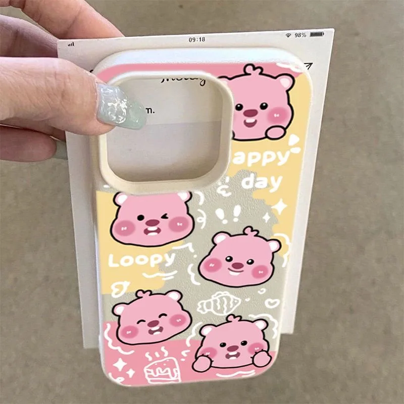 Модный амортизирующий чехол для телефона из искусственной кожи и ТПУ IPhone 16 Plus 15 14