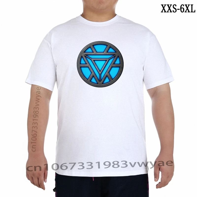 

CHEST ARC REACTOR IRON UNOFFICIAL Men TONY STARK TSHIRT ADULTS AND SIZES XXS-6XL