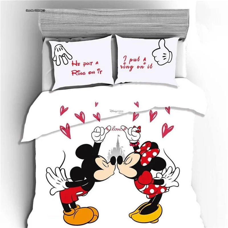 Детский комплект постельного белья Микки Маус с цифровым 3D-принтом |