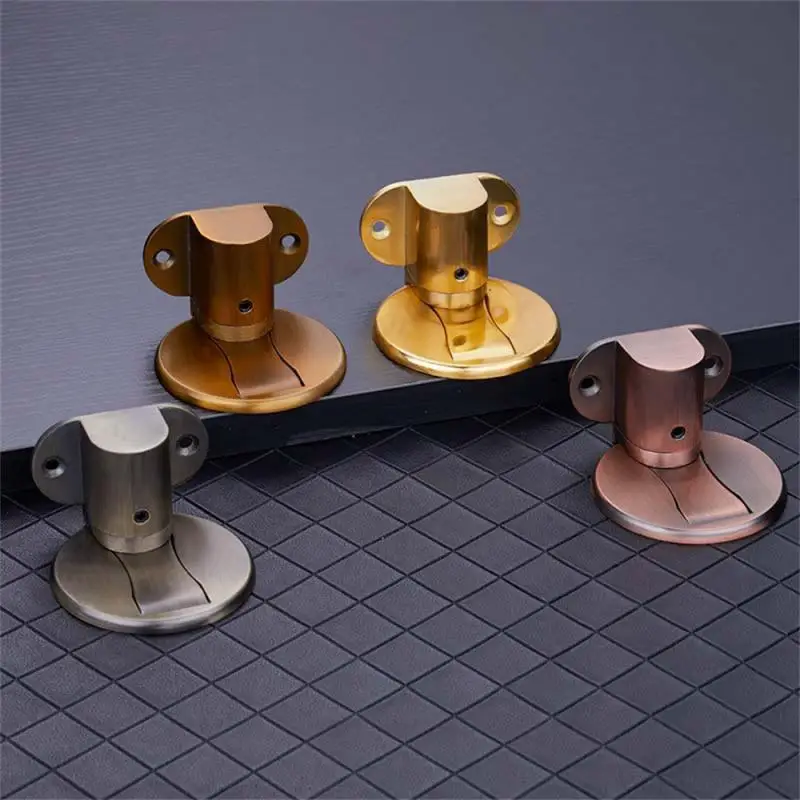 

Spring Loaded Telescopic Door Stop Wall Protector Adjustable Pedal Door Raised Non-punched Strong Magnetic Field