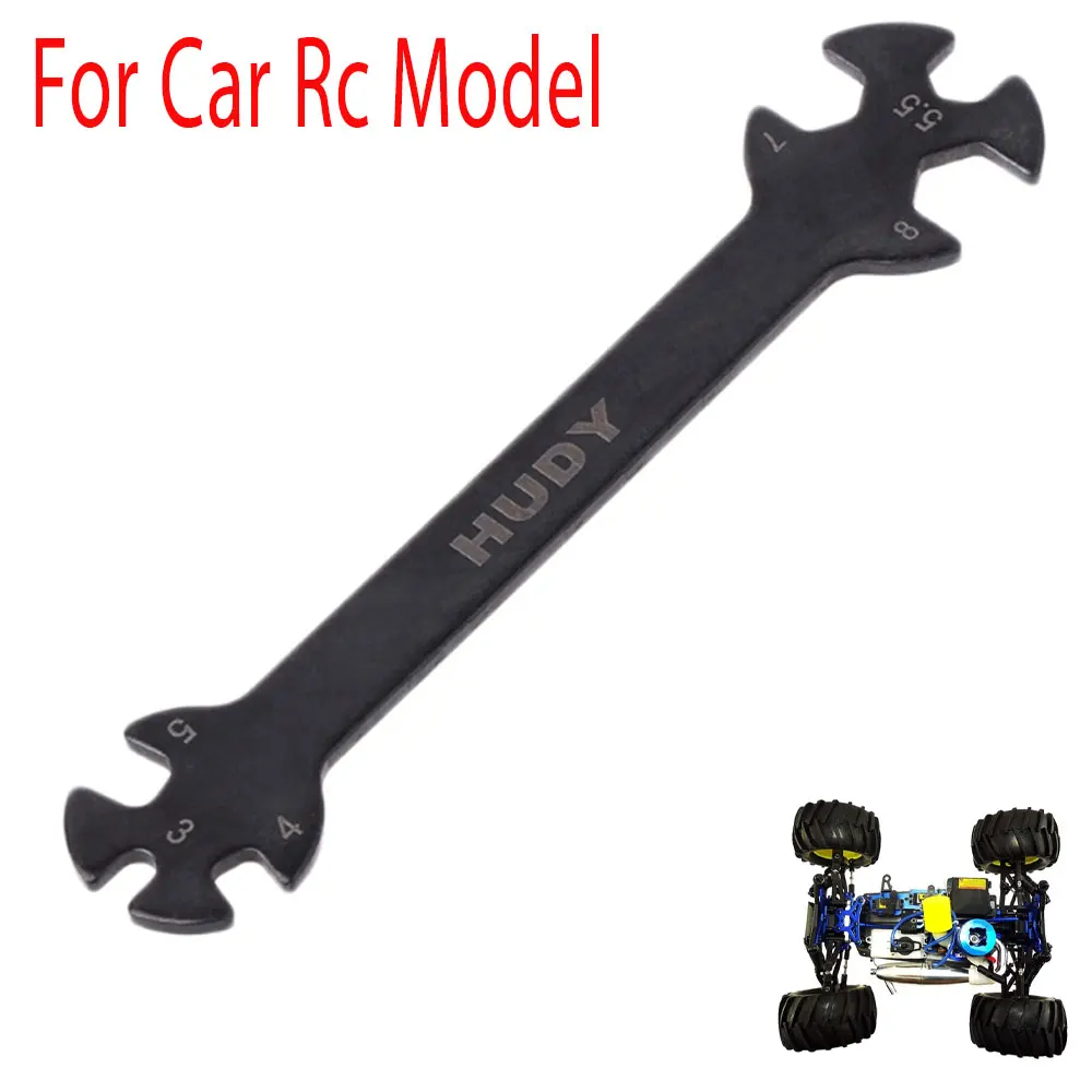 

Гаечный ключ Hudy, 6 в 1, 3/4/5/5, 5/7/8 мм, для вертлюга, гаек, автомобиля