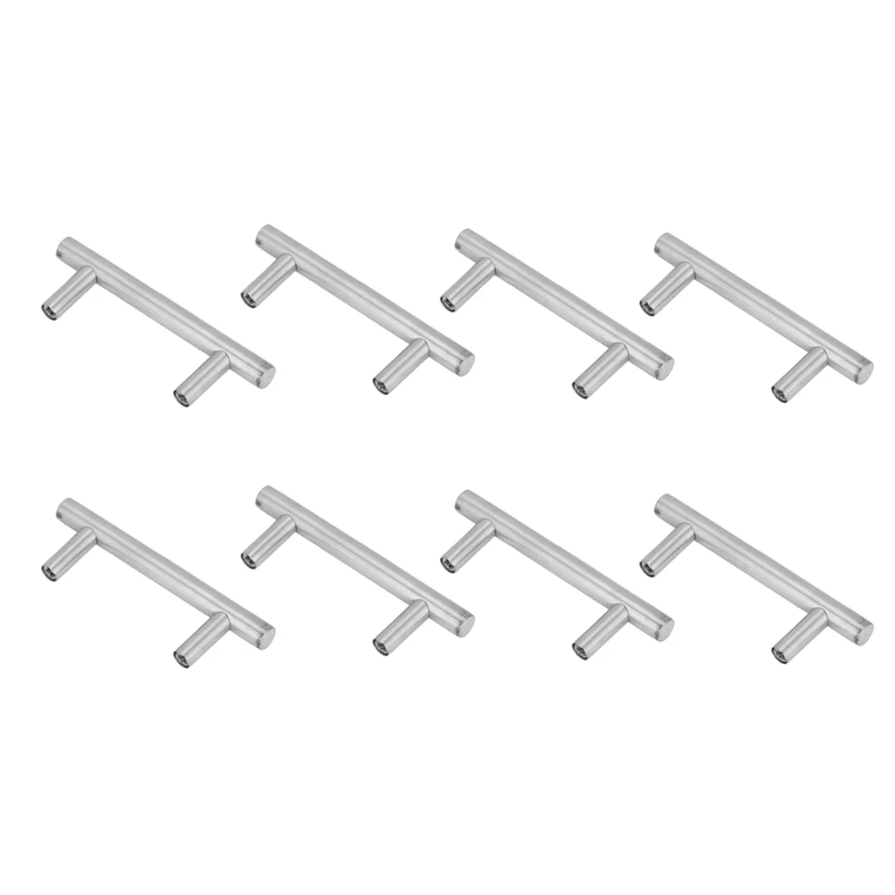 8 шт. Из нержавеющей стали TBar ручка мебель для дома фурнитура шкафов ящик двери