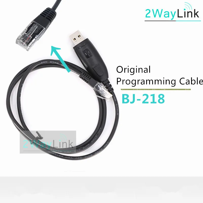 

Baojie Walkie Talkie BJ-218 Programming Cable Z218 Programming Cable for Mini 25W Mobile Car Radio BJ-318 BJ 318 BJ218 BJ 218