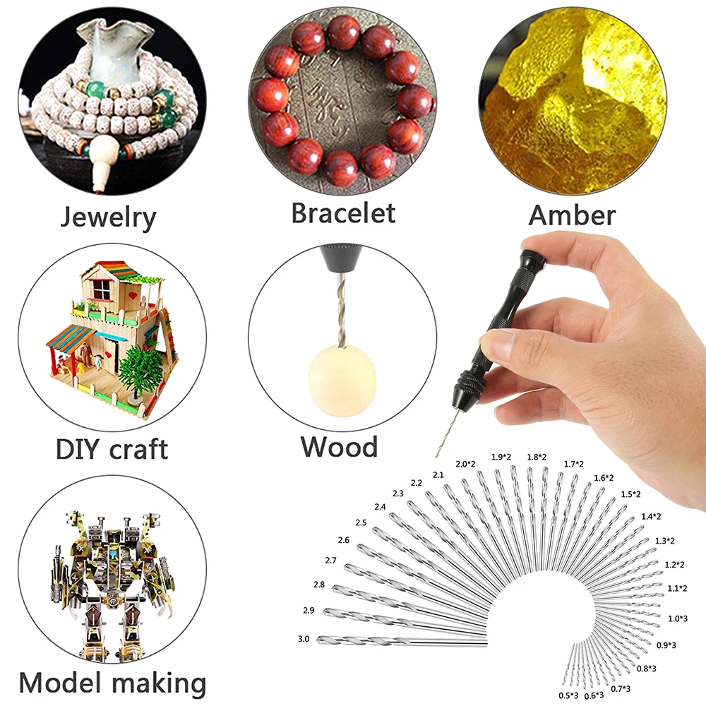 Набор сверл Прецизионная Шпилька 49 шт. | Инструменты