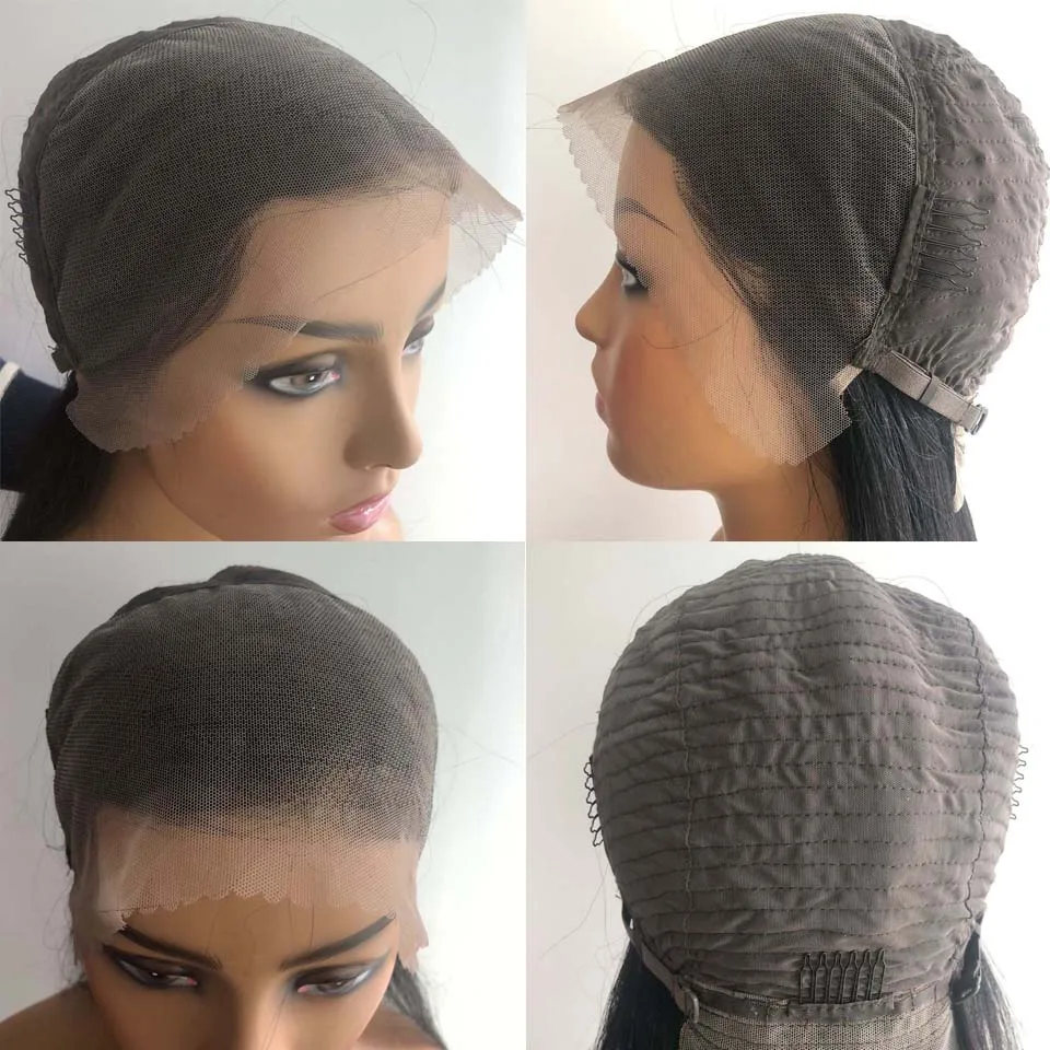 Парики из натуральных волос прозрачные с глубокой волной 13x4 |