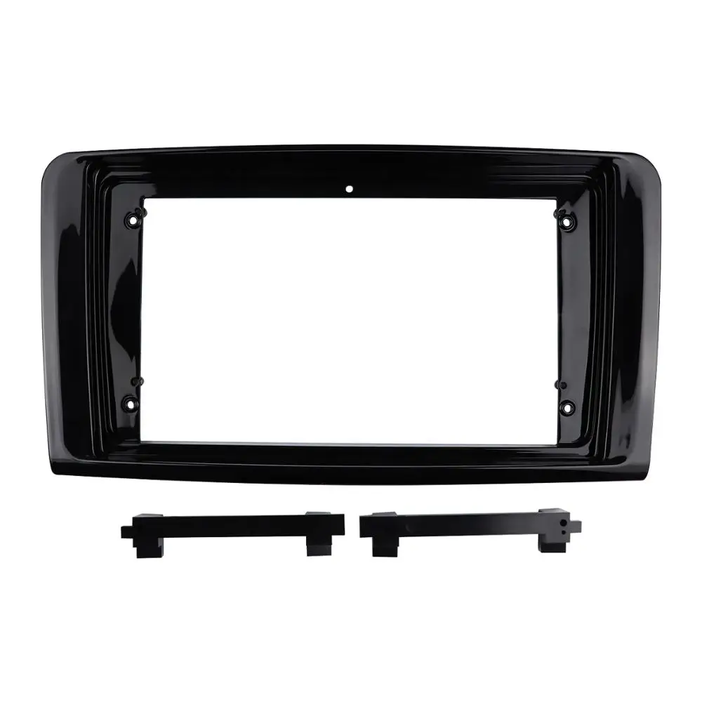 Автомобильный радиоприемник 9 дюймов облицовка для Mercedes BENZ ML W164 2006-2010 комплект