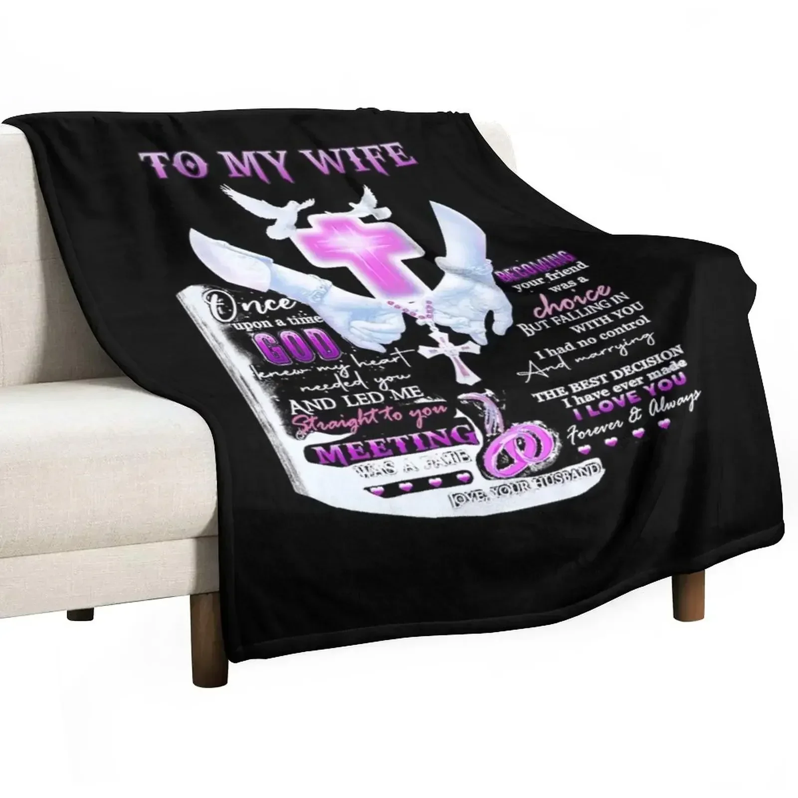 Моя жена Одного разу бог знал мое сердце нужно тебе и светодиод мне пледы теплые