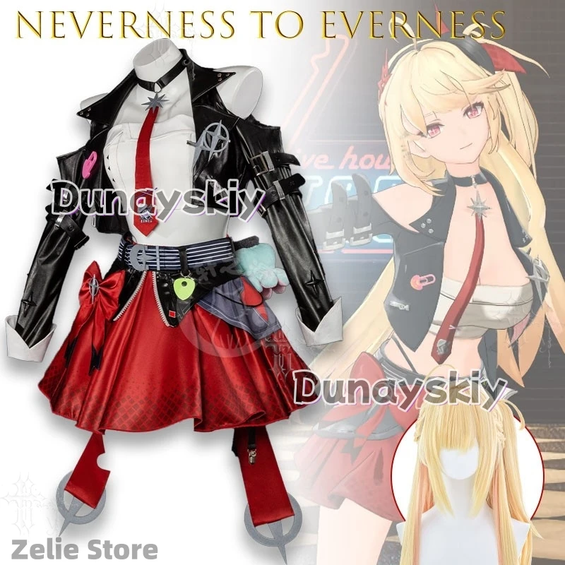 Фото Костюм для выступлений на сцене в стиле Myon Rin из игры Neverness To Everness, косплей-костюм, платье для выступлений, аксессуары для Хэллоуина, для вечеринок №2