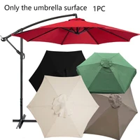 2 73m parasol replacement cloth round garden umbrella cover for 8 arm umbrella multiple canopy available colors without stand