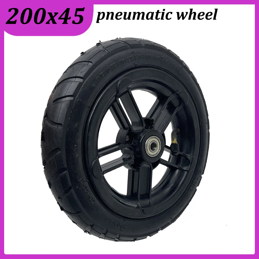 

200X45 Wheel Pneumatic Tire Inner Tube Outer Tyre for E-Twow Electric Scooter 8x1 1/4 General Parts