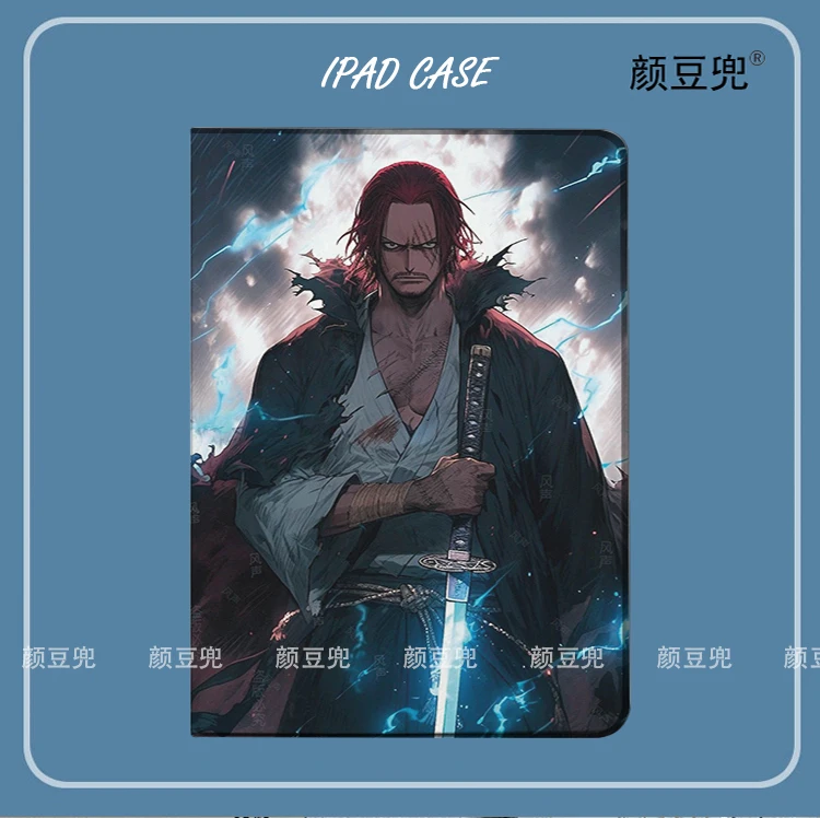 Shanks Аниме Один чехол для Samsung Galaxy Tab A7 Lite 8 7 2021 S9 Plus тройного сложения