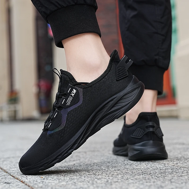 Men Running Shoes 2023 Comfortable Sport Shoes Men Trend Lightweight Walking Shoes Men Sneakers Breathable Zapatillas