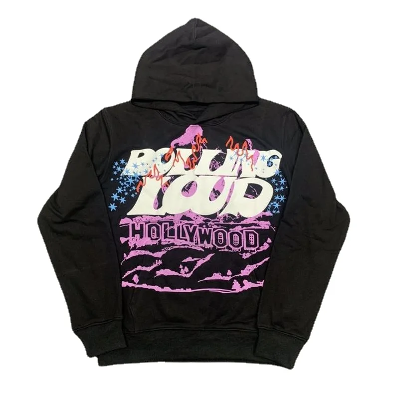 22SS Foam Star Pattern Print TRAVIS SCOTT Hoodies Men Women EU Size 100% Cotton Cactus Jack Sweatshirt Fashion Winter Berserk