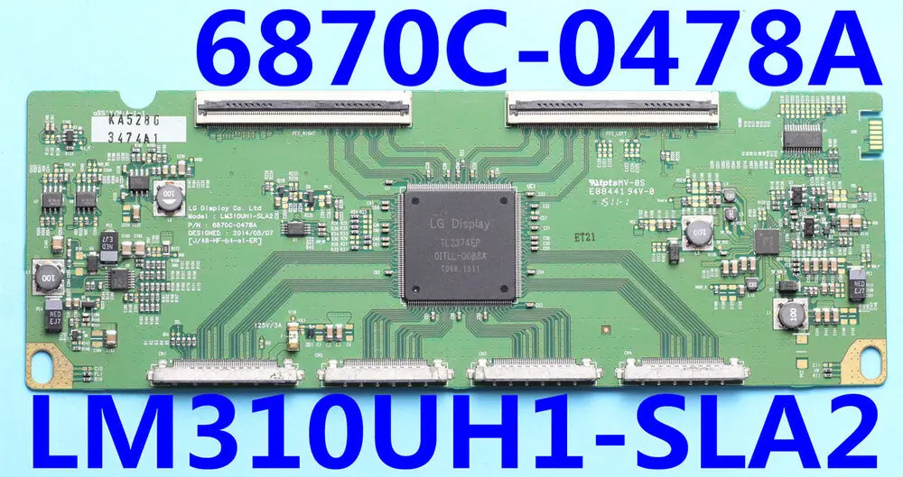 

For LG T-Con Board 6870C-0478A LM310UH1-SLA2
