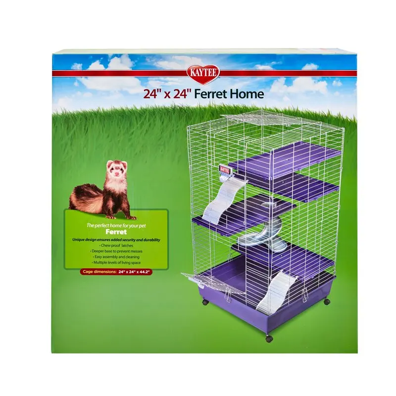 

My First Home 24 X 24 Multi Level Ferret With Casters