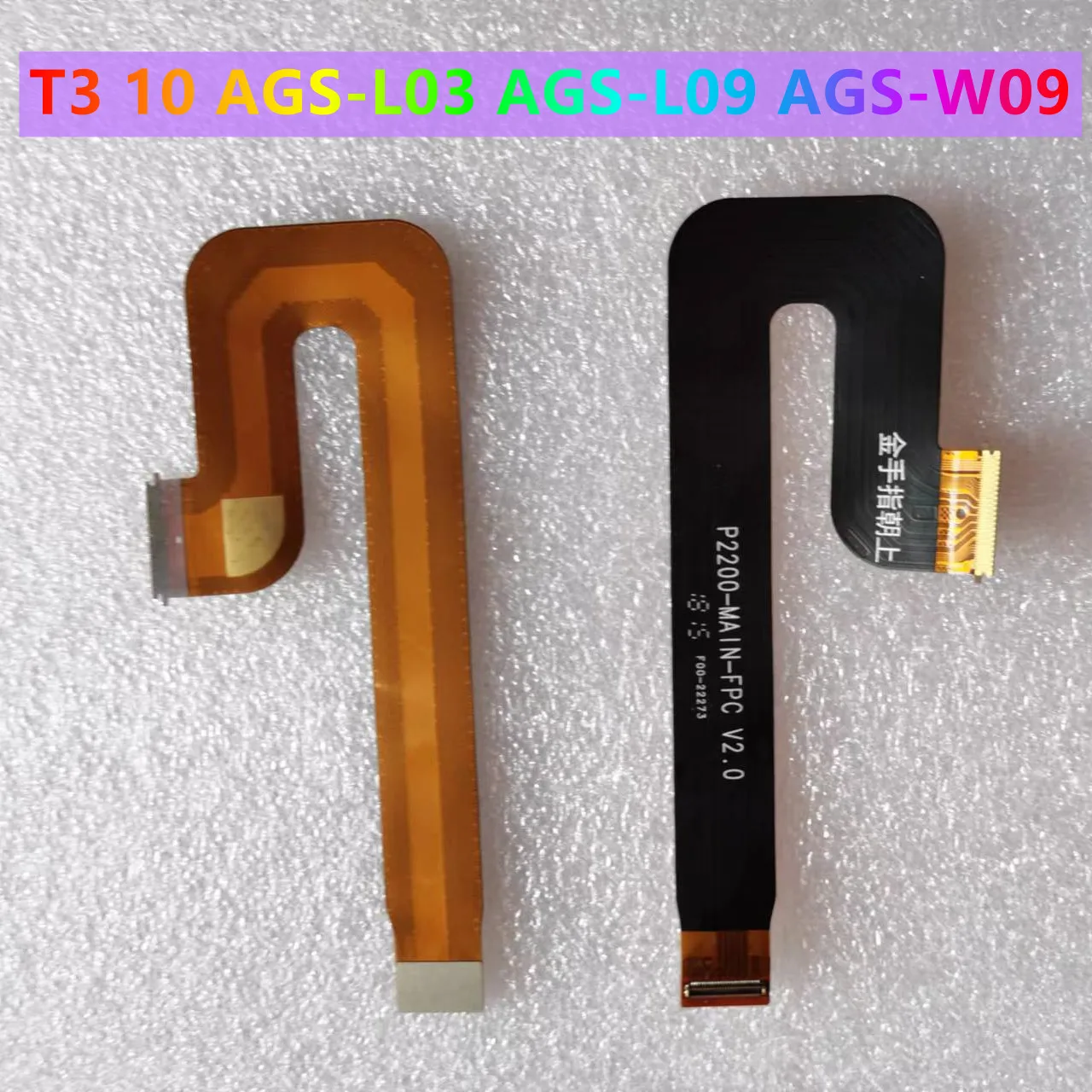 Оригинал для Huawei MediaPad T3-10 T3 10 AGS-W09 AGS-L09 AGS-L03 коннектор материнской платы ЖК-дисплей
