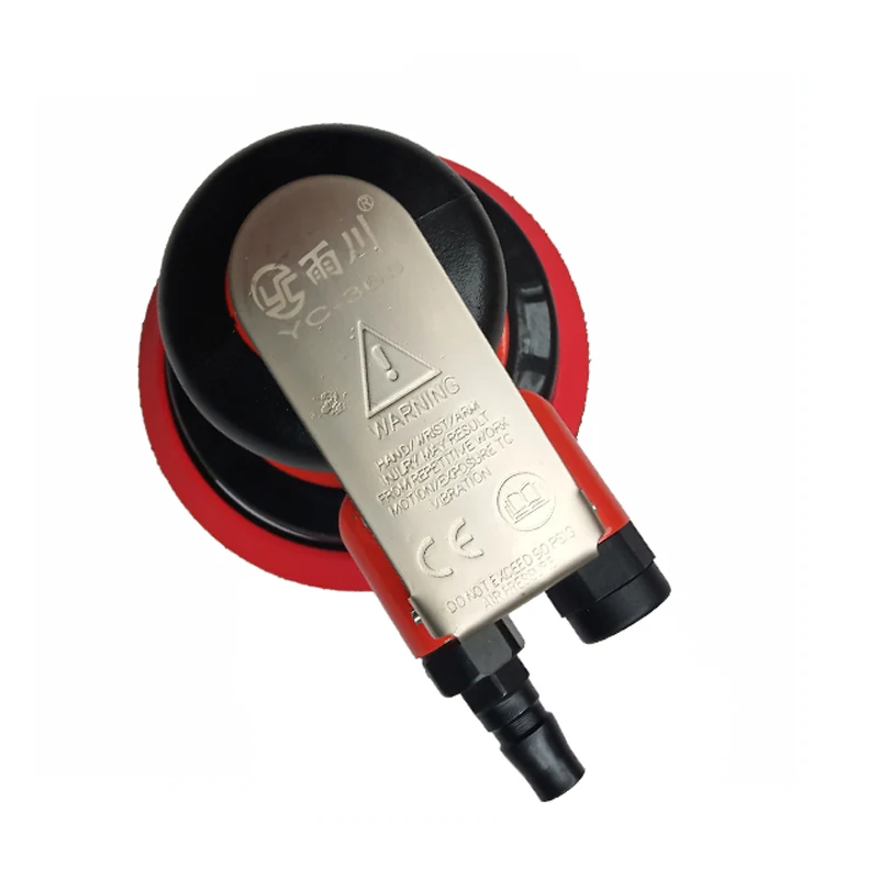 

5 inch Air Random Orbital Sander Non-Vacuu Low Vibration Polisher Tools Pneumatic Random Orbit Palm Sanders