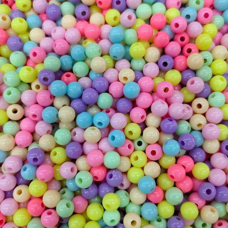 

1Pack Loose Beads DIY Handmade Children Toys Candy Color Bracelet Accessories Multipurpose Glass Seed Bead for Jewelry Making