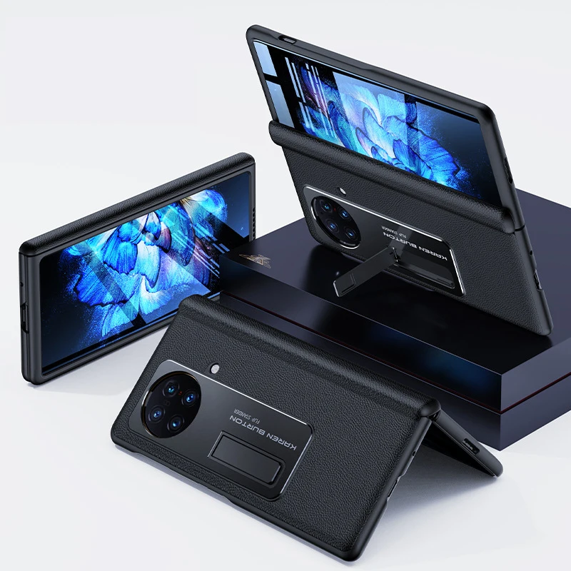 

Роскошный чехол из натуральной кожи с магнитными петлями для Vivo X, складной чехол-подставка с откидной ножкой, защитный чехол для экрана VIVO X,...