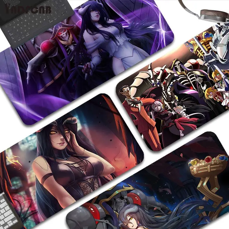 

Japan Anime Overlord Rubber XXL Thickened Mouse Pad Oversized Gaming Keyboard Notebook Table Mat for PC Computer Table