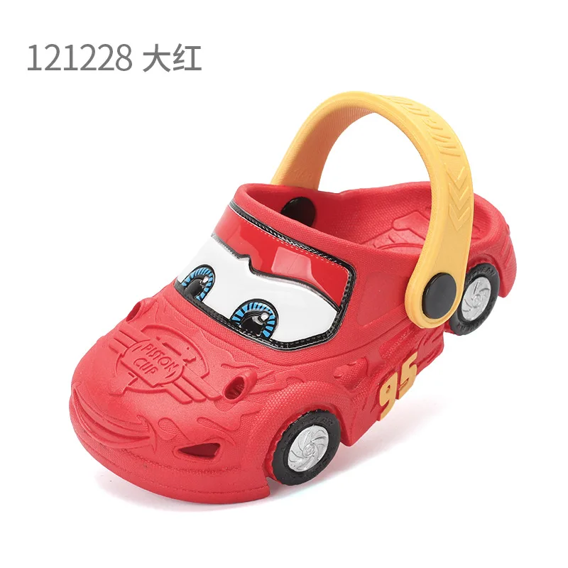 

Summer Disney new hole shoes 2-7 years old boys and girls anti-skid car beach sandals and slippers