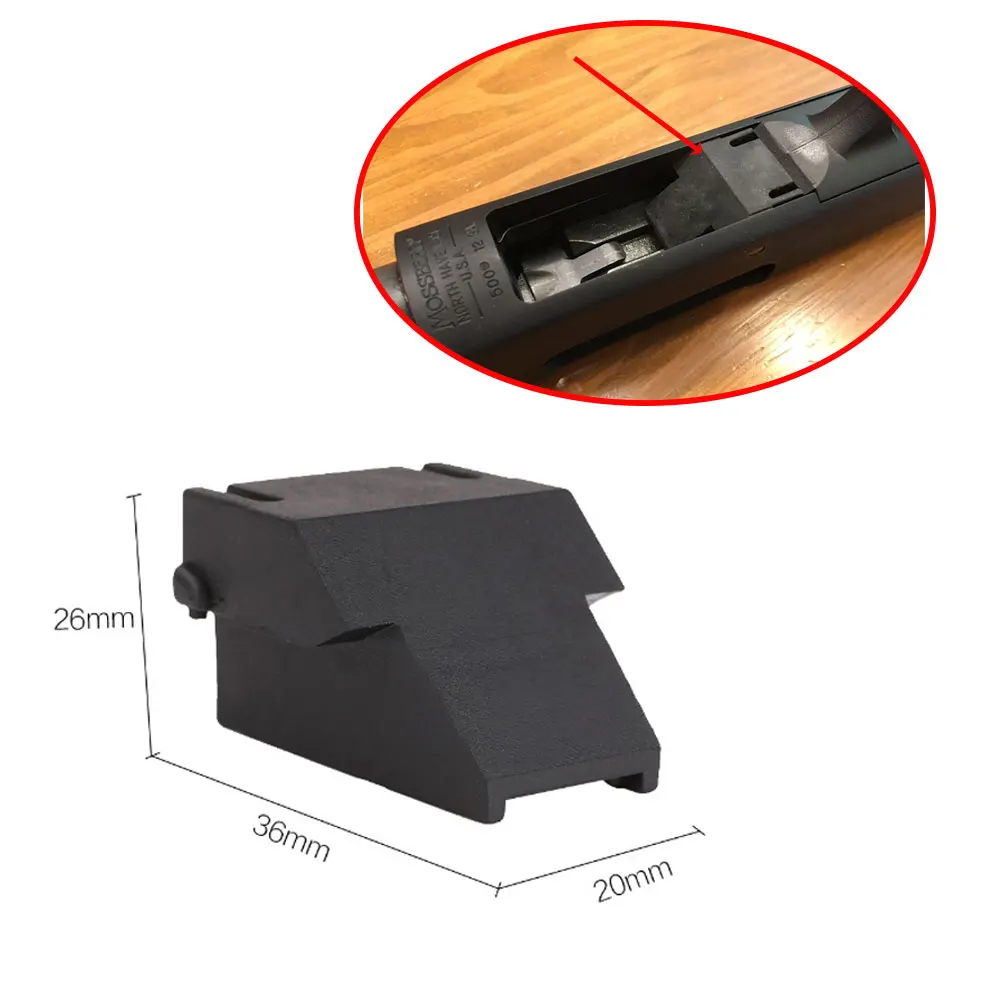 

Tactical 1.75" Mini-Clip Minishell Adapter for OPSol 12ga Mossberg 500 590 590A1 & Maverick 88 Model Hunting Accessories