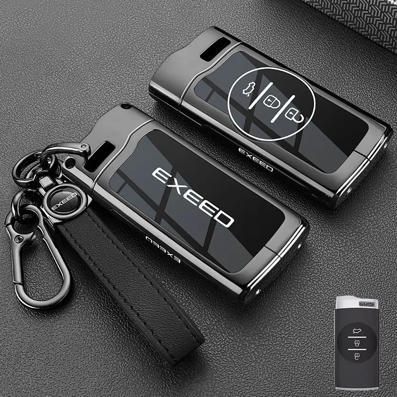 

Автоматический чехол для ключей из ТПУ для Chery Exeed VX LX TXL RX 2023 2024, чехол для дистанционного управления автомобильным ключом, защитный брелок из ТПУ, автоматический держатель для брелока
