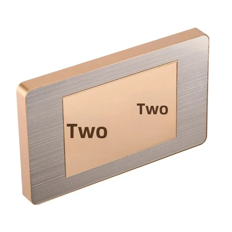 Стандарт США проволочная полоса из нержавеющей стали золотая